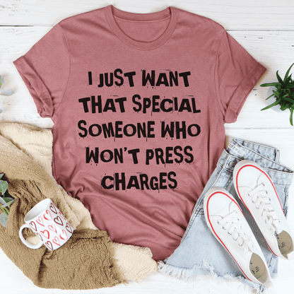 I Just Want That Special Someone T-Shirt-2